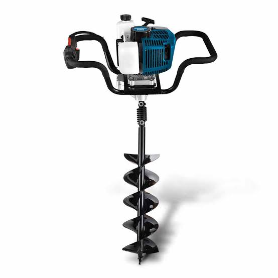SABER 58cc Petrol Post Hole Auger for hire in Bermagui and the Far South Coast