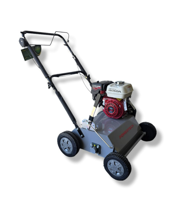 Powertech Honda dethatcher and scarifier hire Bermagui